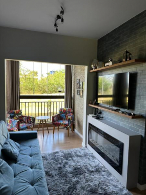 Apartamento novíssimo top com lareira